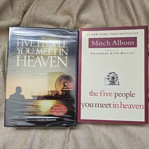 The Five People You Meet in Heaven Book and DVD Set